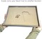 The Beadsmith Bead Mat Tray – Lightweight Tray for Holding Bead Mats, 11.5” x 14.5” x 0.5”, Portable